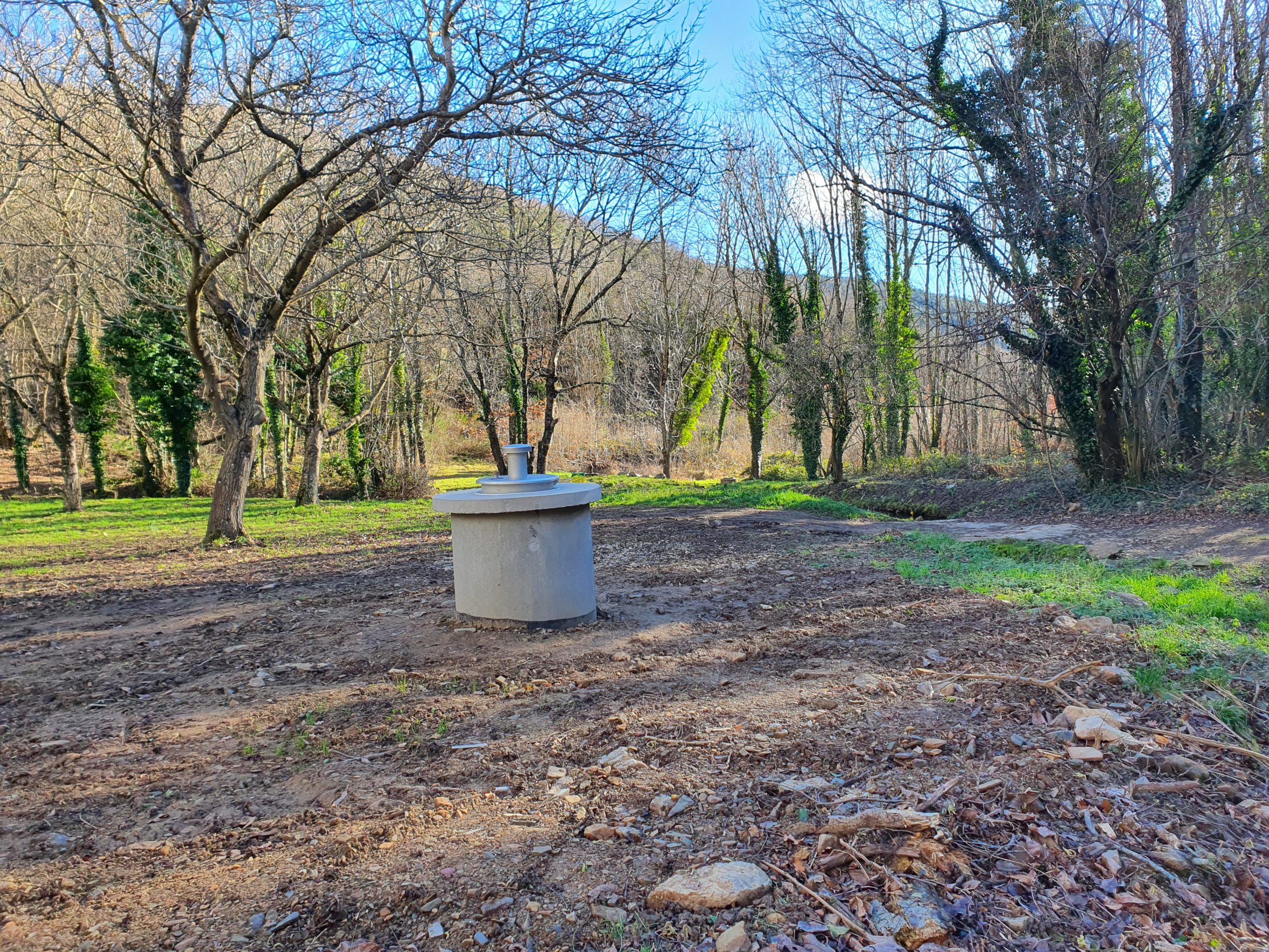 Réalisation d’un puits, de pompages et d’un traçage pour l’alimentation en eau potable de la commune de Rieussec (hameau du Brian)
