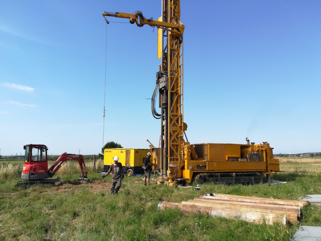 Réalisation d’un forage d’exploitation au captage de Crève Caval pour l’AEP de St Gervasy 7 St Gervasy 1