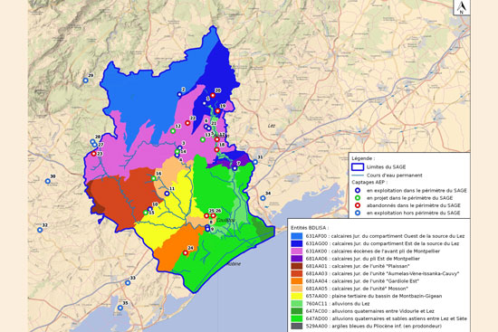 La phase 1 de l’étude des pollutions sur le bassin versant Lez-Mosson-Étangs Palavasiens s’est achevée